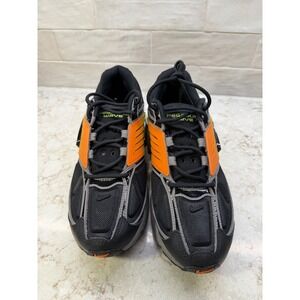 Nike Air Pegasus Wave Black Volt Orange Mens Running Shoes  Mens Size 8.5, W 10